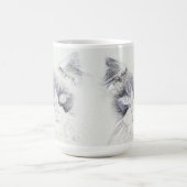 Farbstiftskizze Kaffeetasse (Mittel)