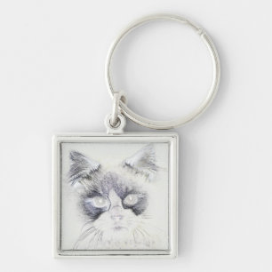 Farbstiftskizze Schlüsselanhänger