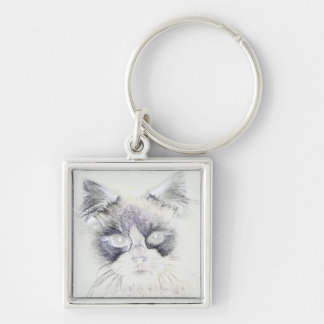 Farbstiftskizze Schlüsselanhänger