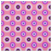 Farbstil /rosa Blume Stoff (Muster)