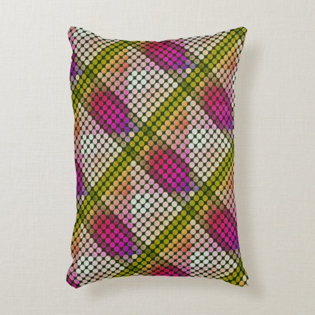 Farbstil von Ipanema in wiederholten Tasten und Fo Dekokissen (Vorderseite(Vertikal))