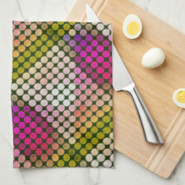 Farbstil von Ipanema in wiederholten Tasten und Fo Geschirrtuch