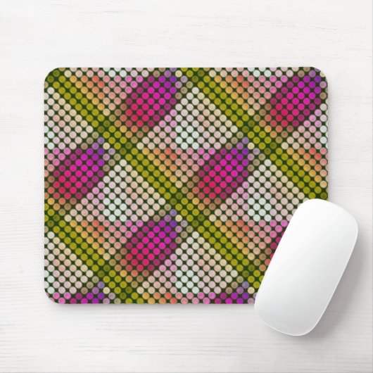 Farbstil von Ipanema in wiederholten Tasten und Fo Mousepad (Mit Mouse)