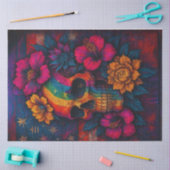 Farbstoff und Blütenpapier - LGBTQ Seidenpapier (Basteln)