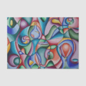 Farbstoffpapier Seidenpapier (Vorderseite)