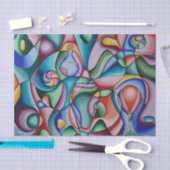 Farbstoffpapier Seidenpapier (Handwerk)