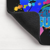 Farbstoffwechsel - Schilddrüsenkrebserkrankung Mousepad (Ecke)