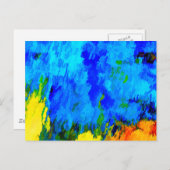 FARBSTORM POSTKARTE (Vorne/Hinten)