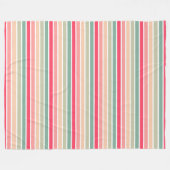 Farbstreifen 01 - Horizontal Fleecedecke (Vorderseite (Horizontal))