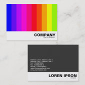 Farbstreifen 01 visitenkarte (Vorne/Hinten)