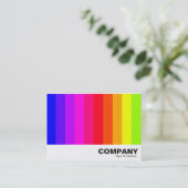 Farbstreifen 01 visitenkarte (Stehend Vorderseite)