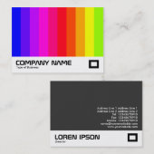 Farbstreifen 01 visitenkarte (Vorne/Hinten)