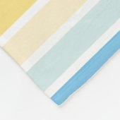 Farbstreifen 02 - Horizontal Fleecedecke (Ecke)