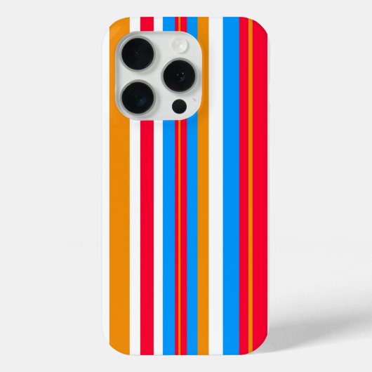 Farbstreifen Case-Mate iPhone Hülle (Rückseite)
