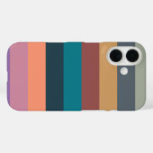 Farbstreifen farbig pastell Case-Mate iPhone hülle (Rückseite (Horizontal))