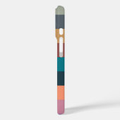 Farbstreifen farbig pastell Case-Mate iPhone hülle (Rückseite / Links)