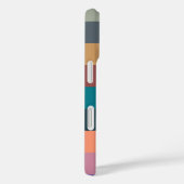 Farbstreifen farbig pastell Case-Mate iPhone hülle (Rückseite / Rechts)
