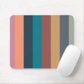 Farbstreifen farbige Pastellfarben 001 Mousepad (Mit Mouse)