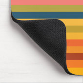 Farbstreifen farbige Pastellfarben 002 Mousepad (Ecke)