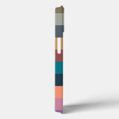 Farbstreifen farbige Pastellfarben Case-Mate iPhone Hülle (Rückseite / Rechts)