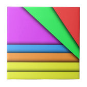 Farbstreifen Fliese (Vorderseite)