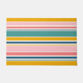 Farbstreifen für den Strand Fußmatte (Vorderseite)