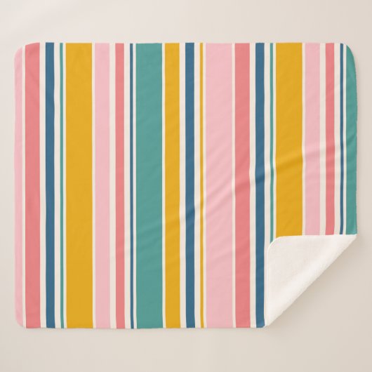 Farbstreifen für den Strand Sherpadecke (Vorderseite (Horizontal))