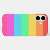 Farbstreifen für Pastell-Regenbogen Case-Mate iPhone Hülle (Rückseite (Horizontal))