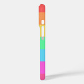 Farbstreifen für Pastell-Regenbogen Case-Mate iPhone Hülle (Rückseite / Links)