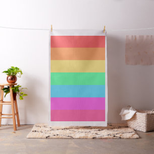 Farbstreifen für Pastell-Regenbogen Stoff