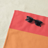 Farbstreifen für Pastell-Regenbogen Strandtuch (Beispiel)
