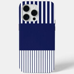 Farbstreifen für Pop - Blau und Weiß Case-Mate iPhone Hülle