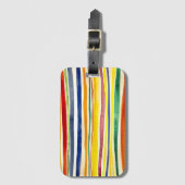 Farbstreifen Gepäckanhänger (Vorderseite Vertikal)