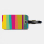 Farbstreifen Gepäckanhänger (Rückseite horizontal)