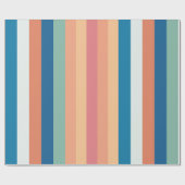 Farbstreifen Geschenkpapier (Flach)