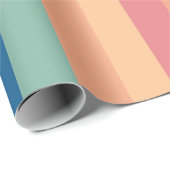 Farbstreifen Geschenkpapier (Rolleneckpunkt)