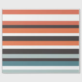 Farbstreifen Geschenkpapier (Flach)