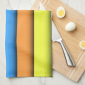 Farbstreifen Geschirrtuch (Viertel Falte)
