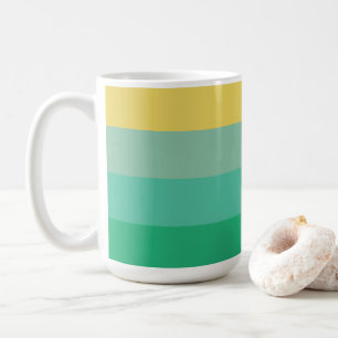 Farbstreifen Kaffeetasse