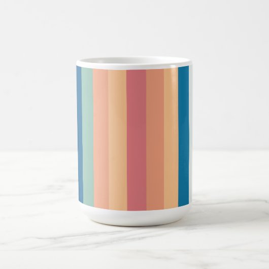 Farbstreifen Kaffeetasse (Mittel)