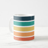 Farbstreifen Kaffeetasse (Vorderseite Links)