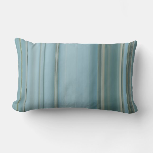 Farbstreifen Kissen Für Draußen (Vorderseite)