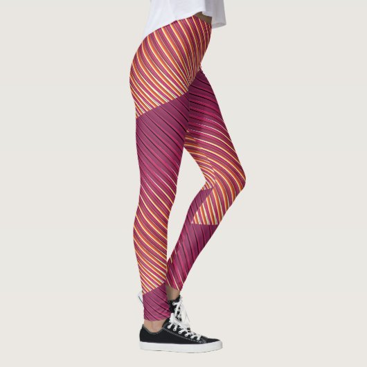 Farbstreifen Leggings (Rechts)