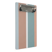 Farbstreifen Mini Klemmbrett (Schrägansicht)