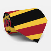 Farbstreifen mit Edelweiß Krawatte (Gerollt)