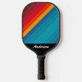 Farbstreifen mit einem Namen Pickleball Schläger (Vorderseite)
