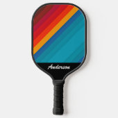 Farbstreifen mit einem Namen Pickleball Schläger (Rückseite)