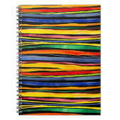 Farbstreifen Notizblock (Vorderseite)