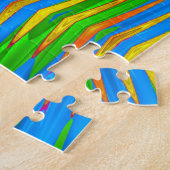 Farbstreifen- Puzzle (Seite)