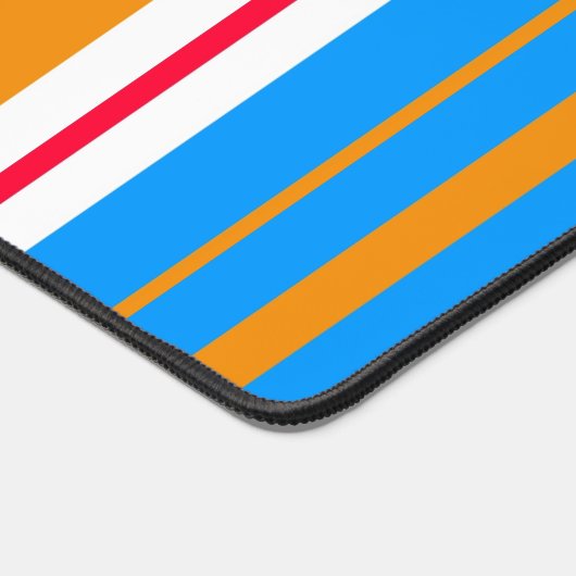 Farbstreifen Schreibtischunterlage (Ecke)